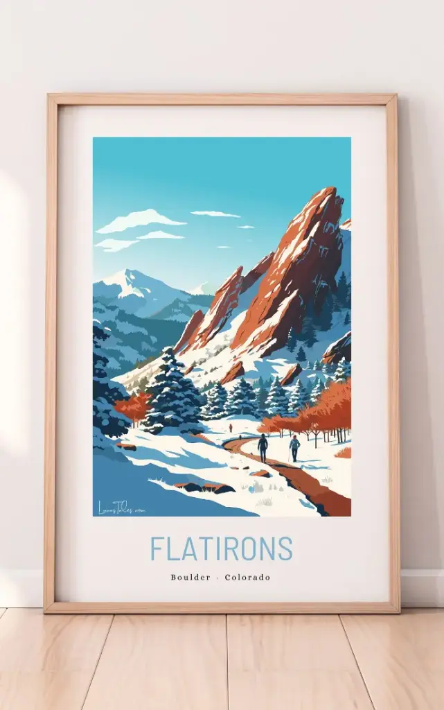 Flatirons in Winter