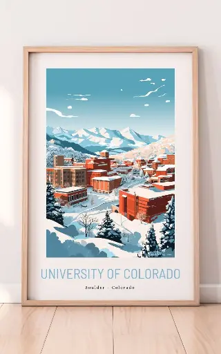 University of Colorado in Winter