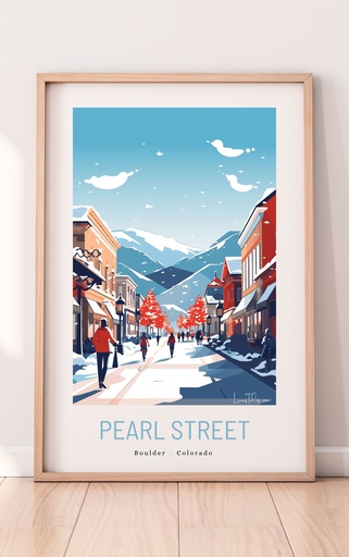 Pearl Street in Winter